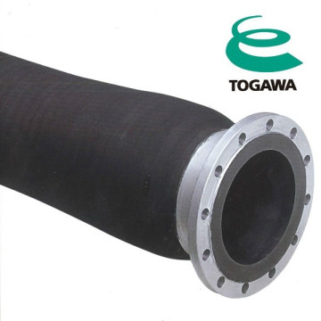 Manguera de aspiración de caucho de revestimiento especial de cordón sintético reforzado. Fabricado por Togawa Rubber. Hecho en Japón (manguera epdm)